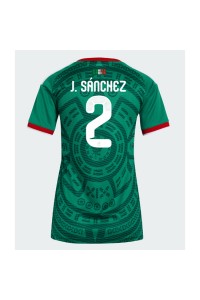 Meksiko Jorge Sanchez #2 Jalkapallovaatteet Naisten Kotipaita MM-kisat 2026 Lyhythihainen
